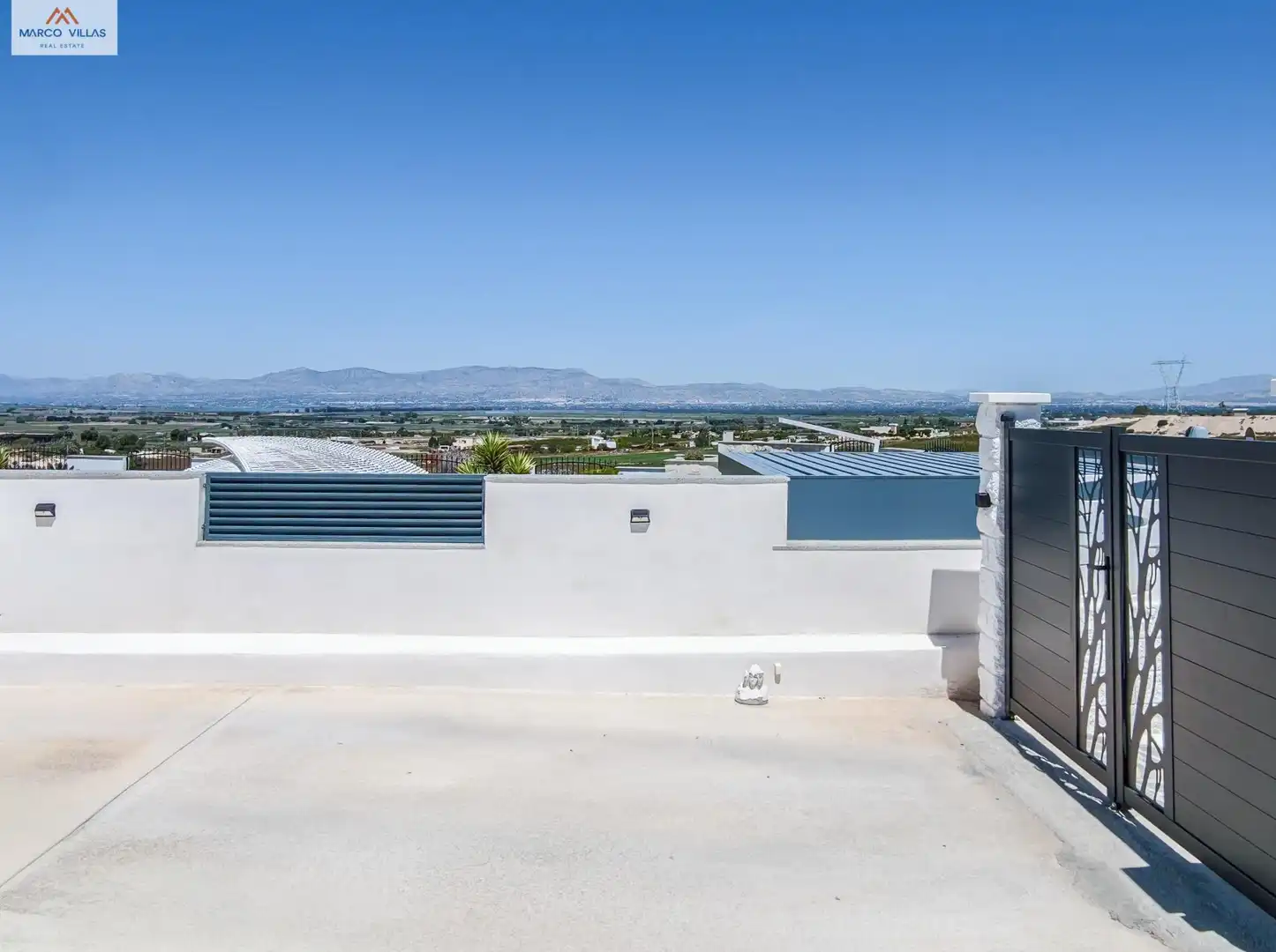 Terraza de Casa o chalet en venta en San Fulgencio con Aire acondicionado, Jardín privado y Piscina
