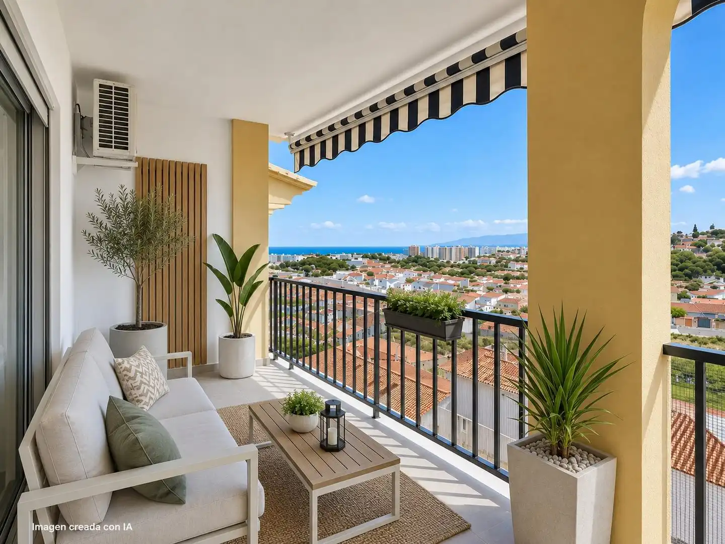 Terraza de Casa adosada en venta en Rincón de la Victoria con Aire acondicionado, Calefacción y Terraza