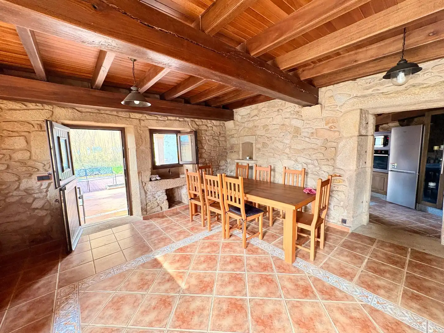 Comedor de Casa o chalet en venta en Noia con Calefacción, Jardín privado y Terraza