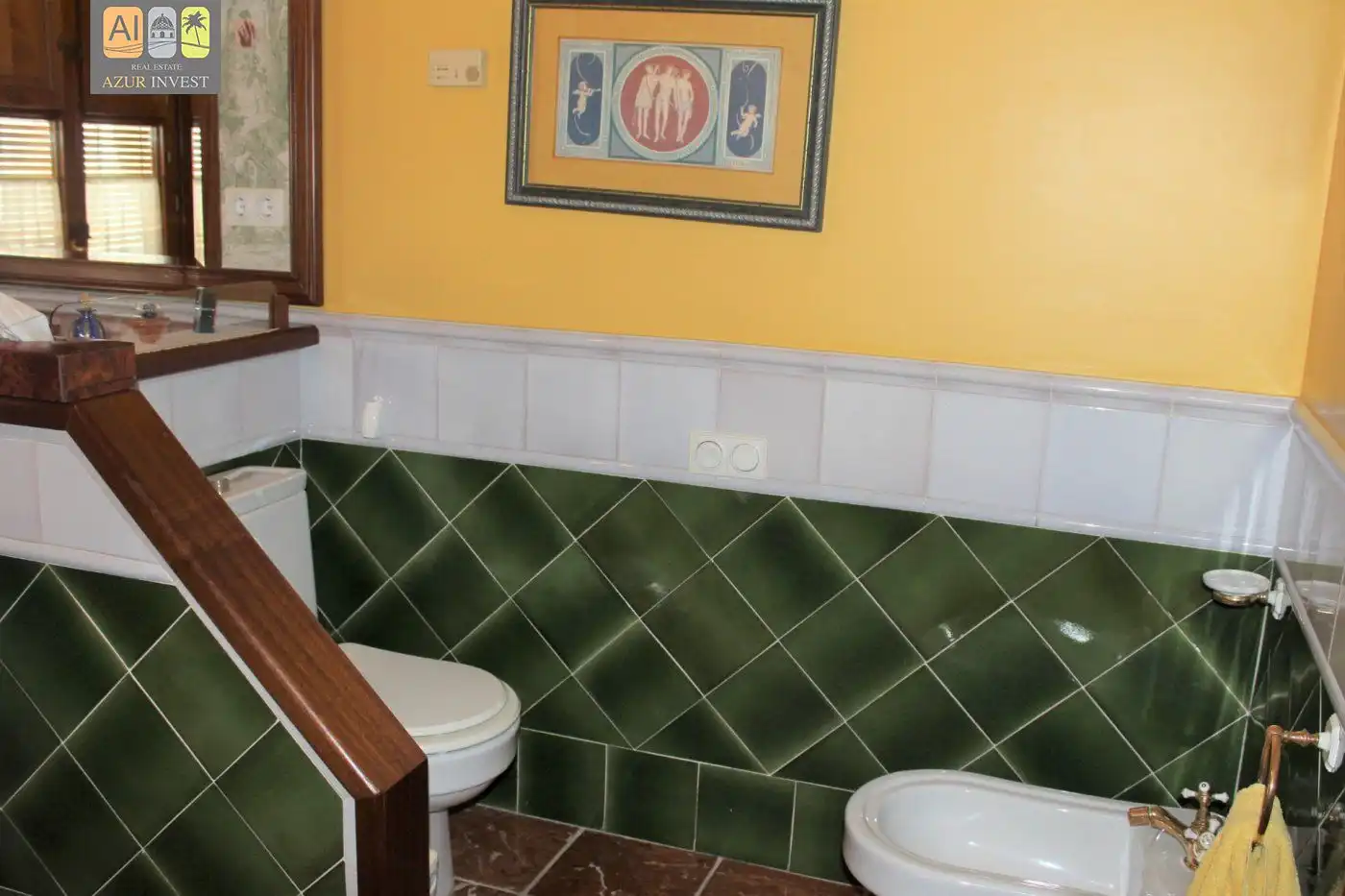 Baño de Finca rústica en venta en Altea con Aire acondicionado, Terraza y Trastero