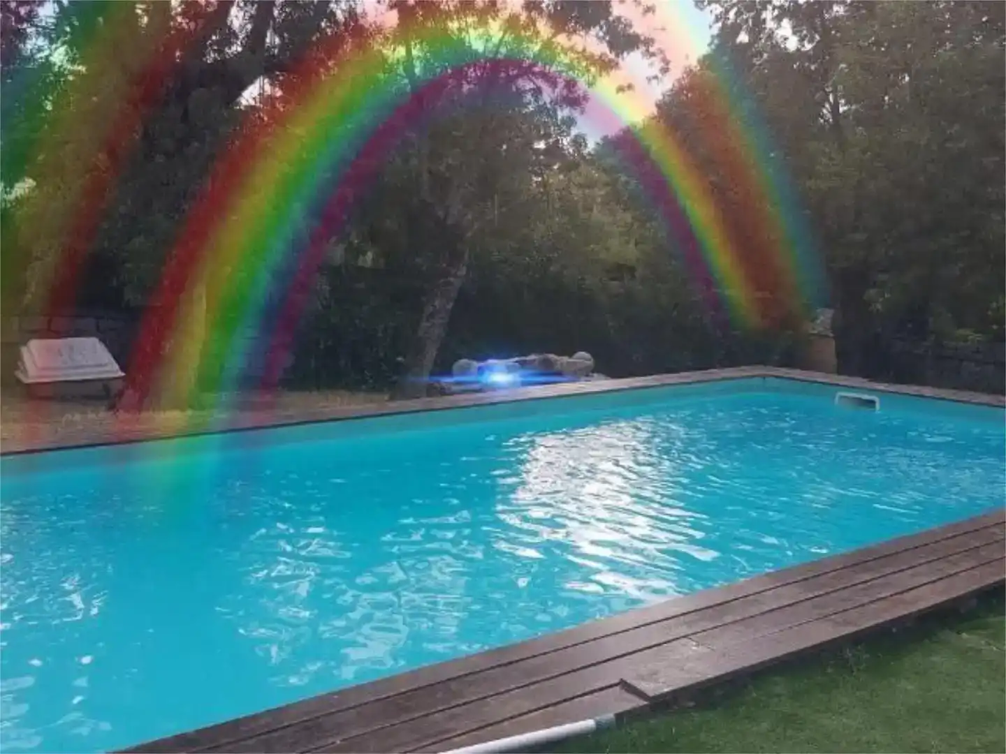 Swimming pool of Flat for rent in Cercedilla, Madrid