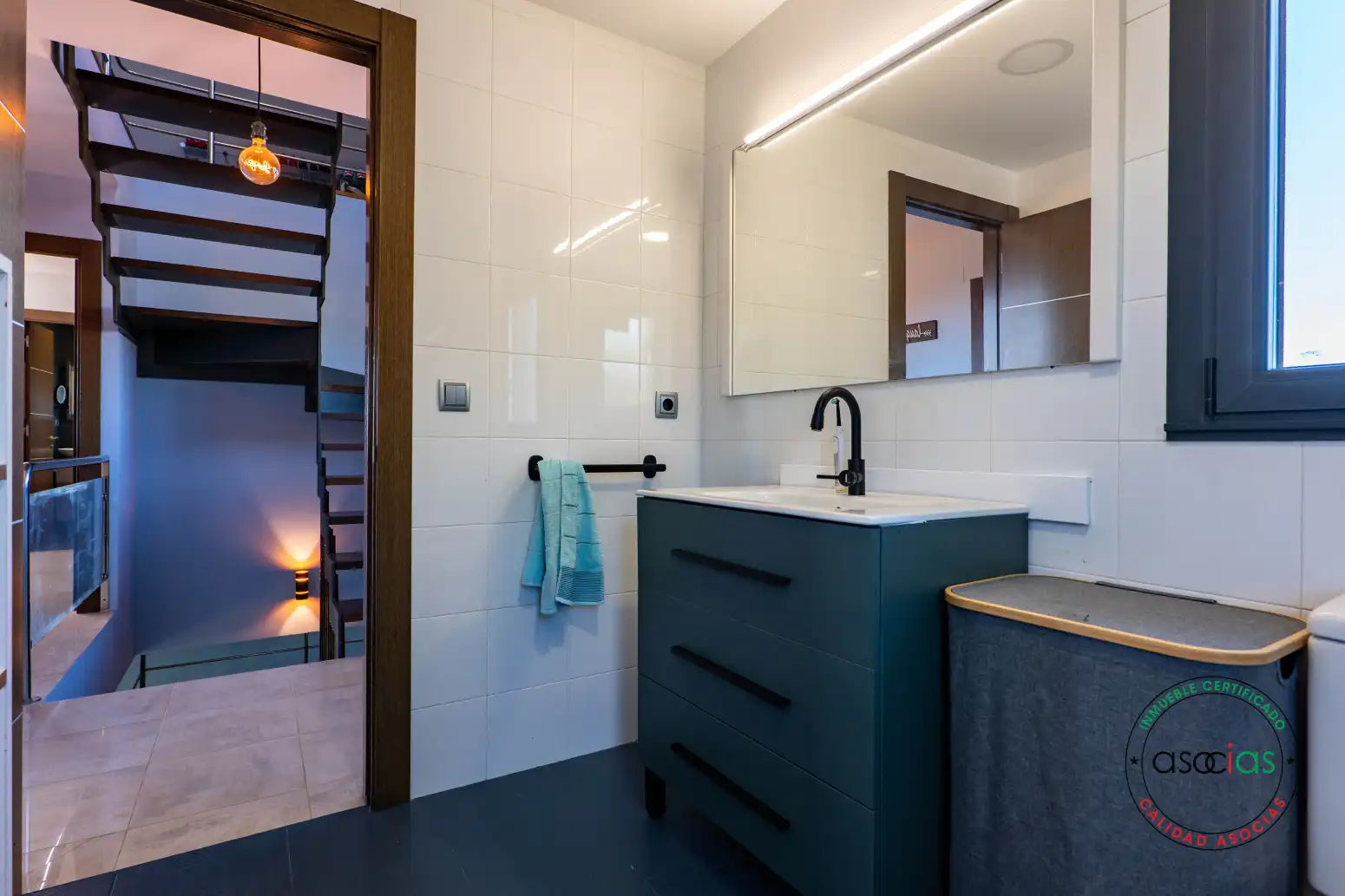 Baño de Casa o chalet en venta en Gijón  con Calefacción, Jardín privado y Terraza