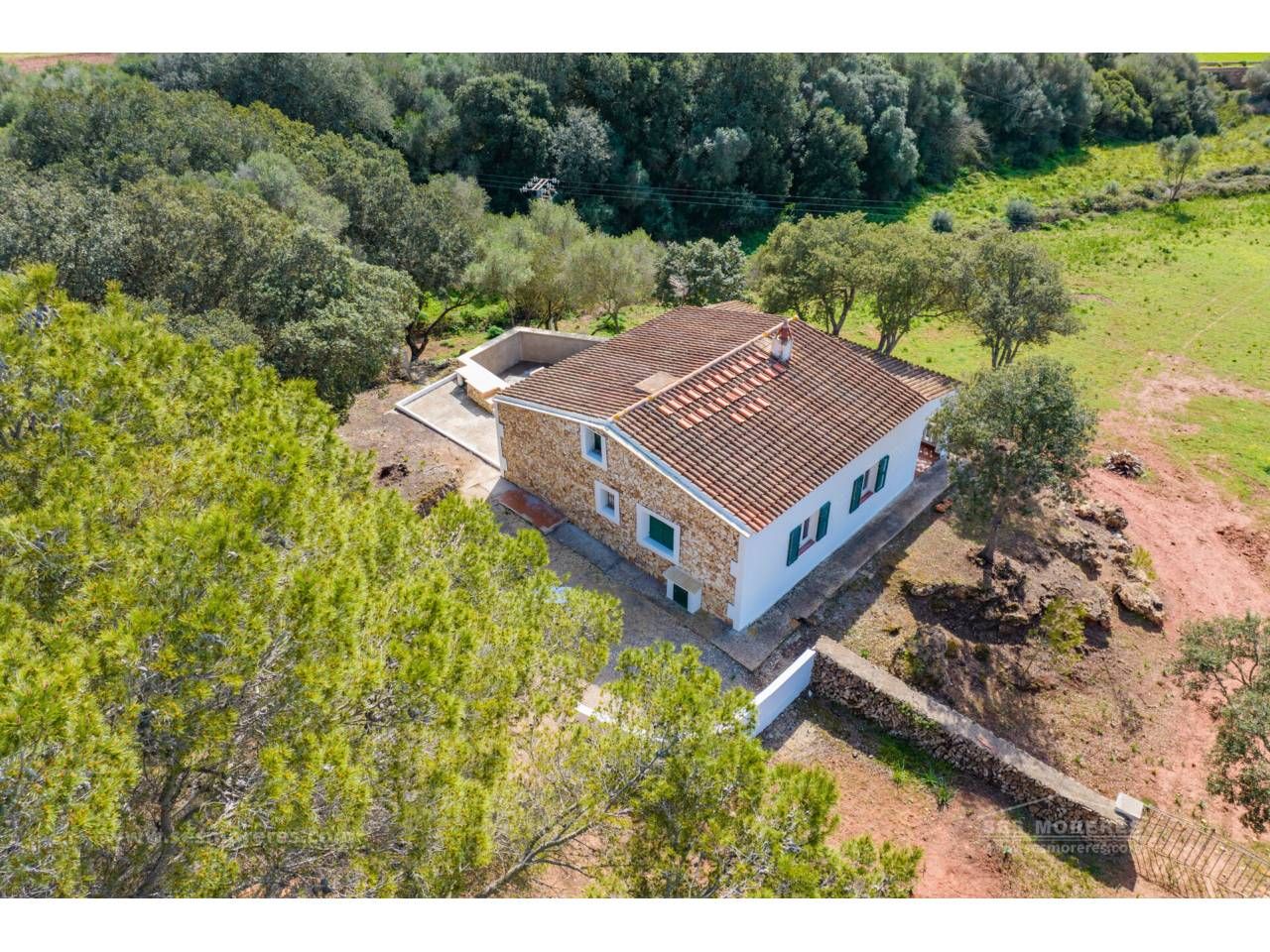 Exterior view of Country homes for sale in Es Mercadal  with Private garden and Terrace