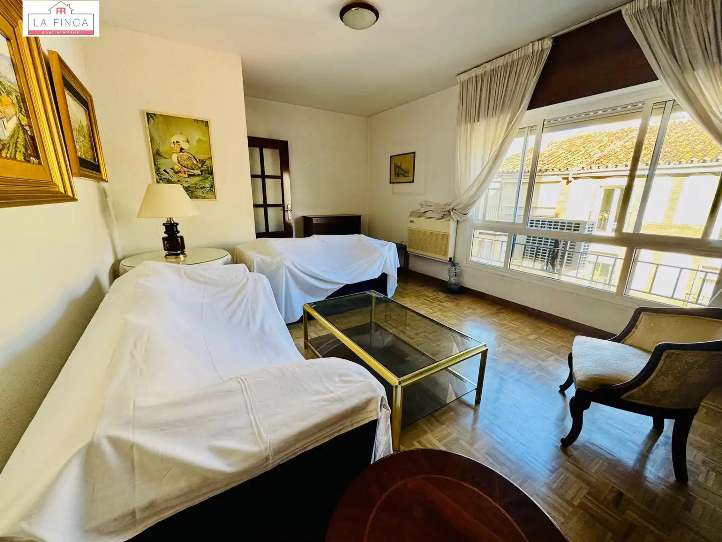 Bedroom of Flat for sale in Málaga  with Air Conditioner and Parquet flooring