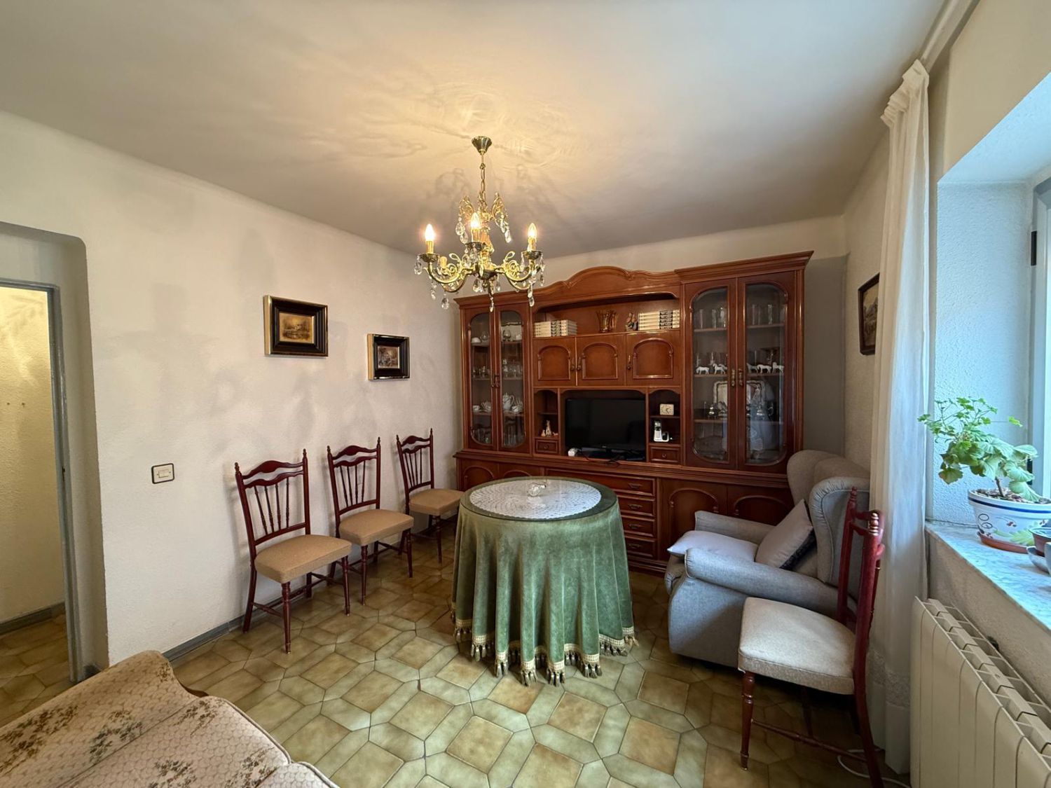 Dining room of Flat for sale in Salamanca Capital  with Heating, Storage room and Balcony