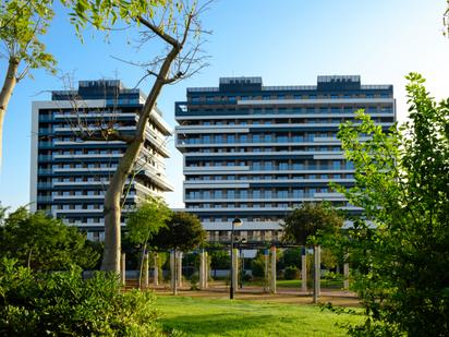 Vista exterior de Pis en venda en  Murcia Capital amb Aire condicionat, Terrassa i Balcó