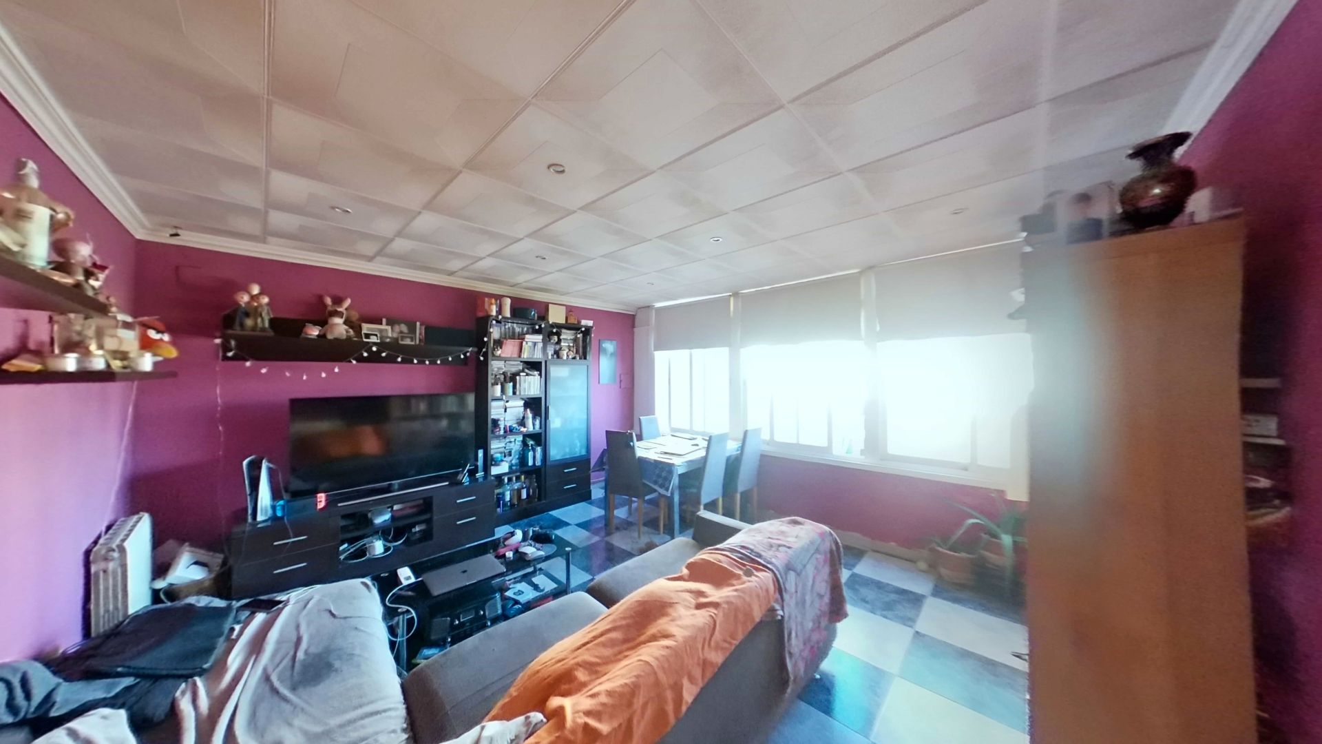 Sala d'estar de Pis en venda en Sabadell amb Aire condicionat, Calefacció i Balcó