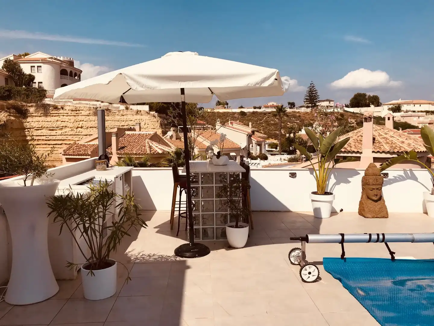 Terrassa de Casa o xalet en venda en Rojales amb Aire condicionat, Jardí privat i Terrassa