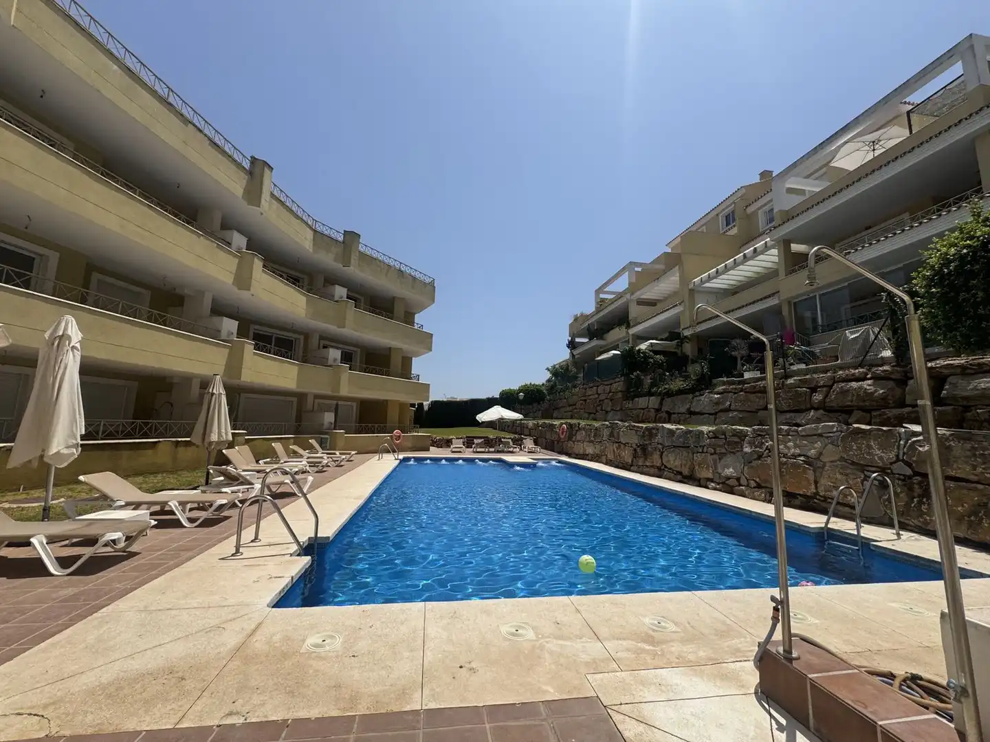 Piscina de Piso en venta en Marbella con Aire acondicionado, Terraza y Trastero