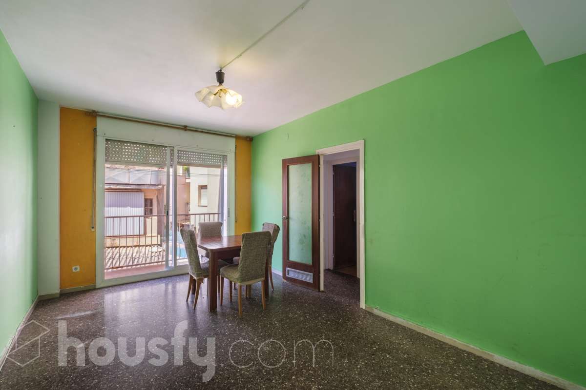 Dining room of Flat for sale in  Barcelona Capital  with Terrace and Balcony