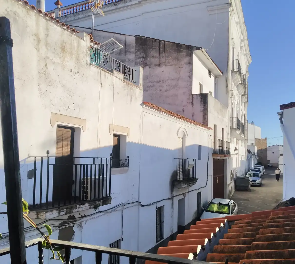 Vista exterior de Apartamento en venta en Jerez de los Caballeros con Terraza, Trastero y Amueblado