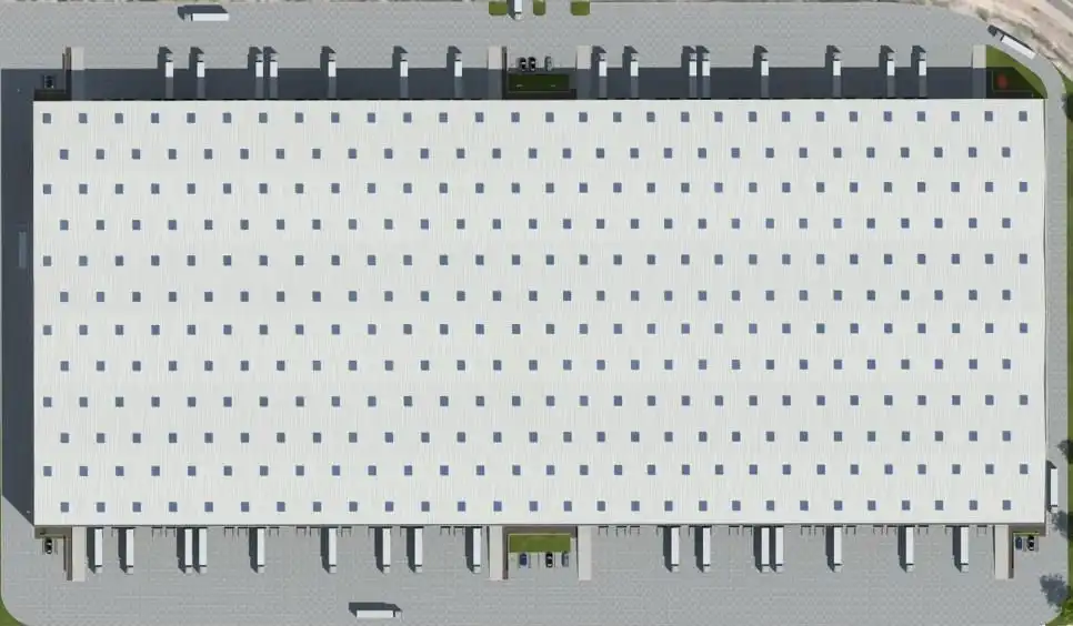 Exterior view of Industrial buildings for rent in Zaragoza