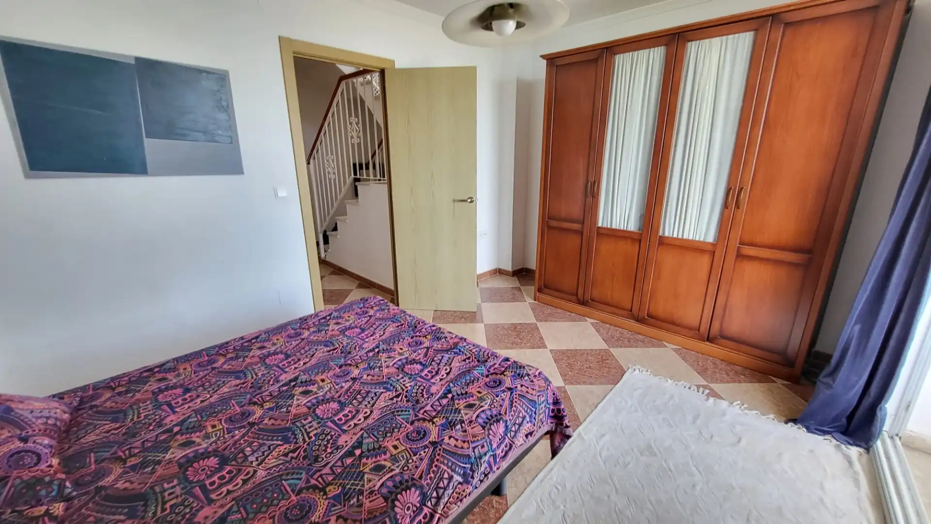 Dormitori de Casa adosada en venda en Rincón de la Victoria amb Terrassa, Traster i Moblat