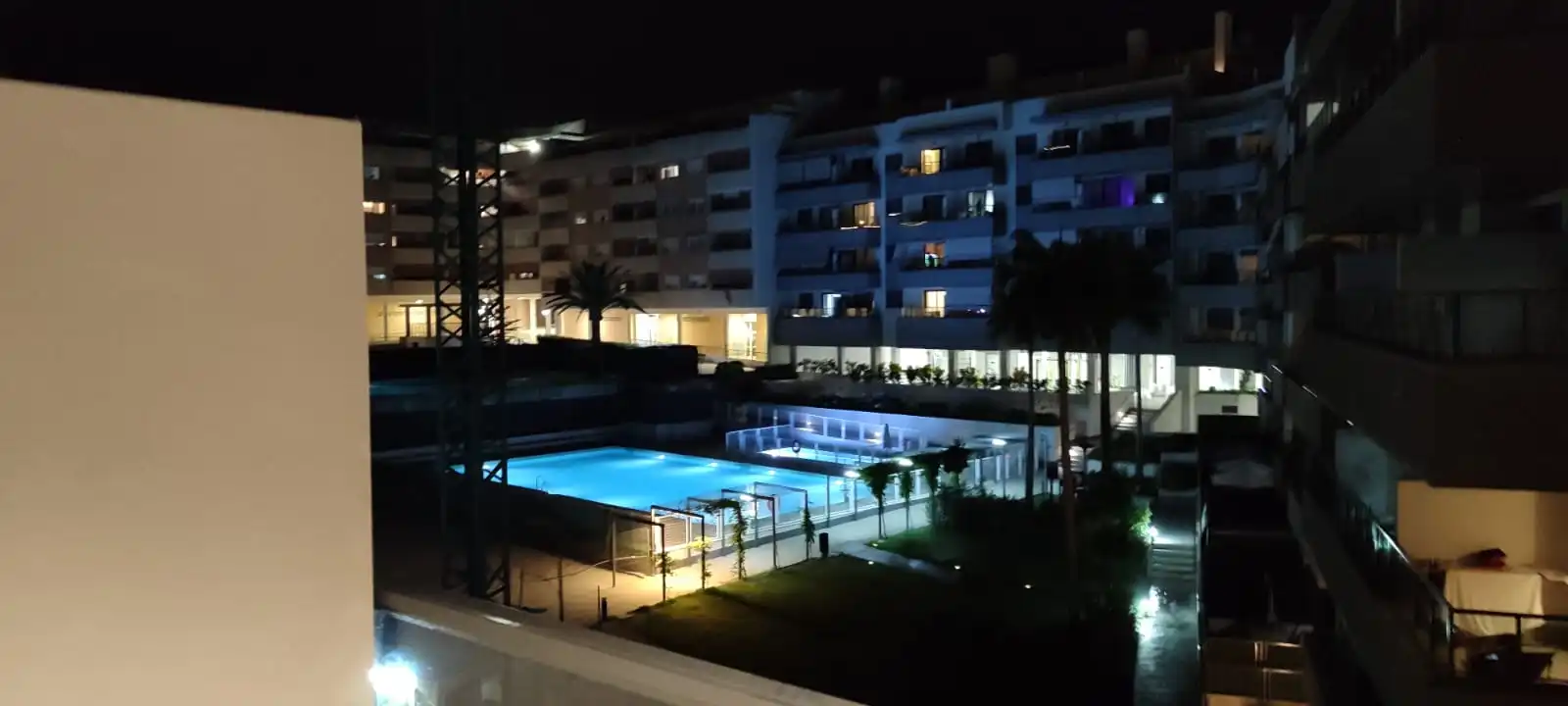 Swimming pool of Flat for rent in Mijas  with Air Conditioner, Heating and Terrace