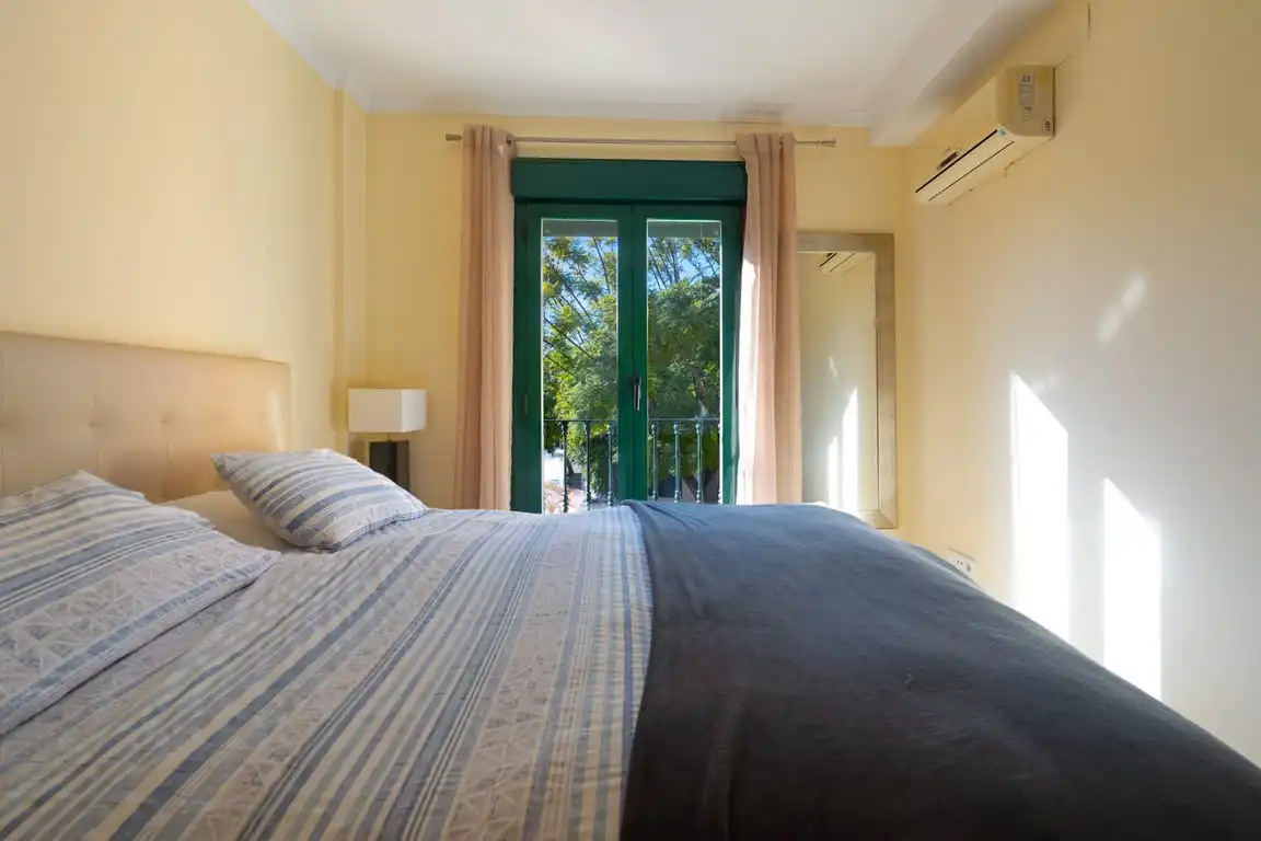Dormitori de Pis en venda en Jávea / Xàbia amb Aire condicionat, Jardí privat i Moblat