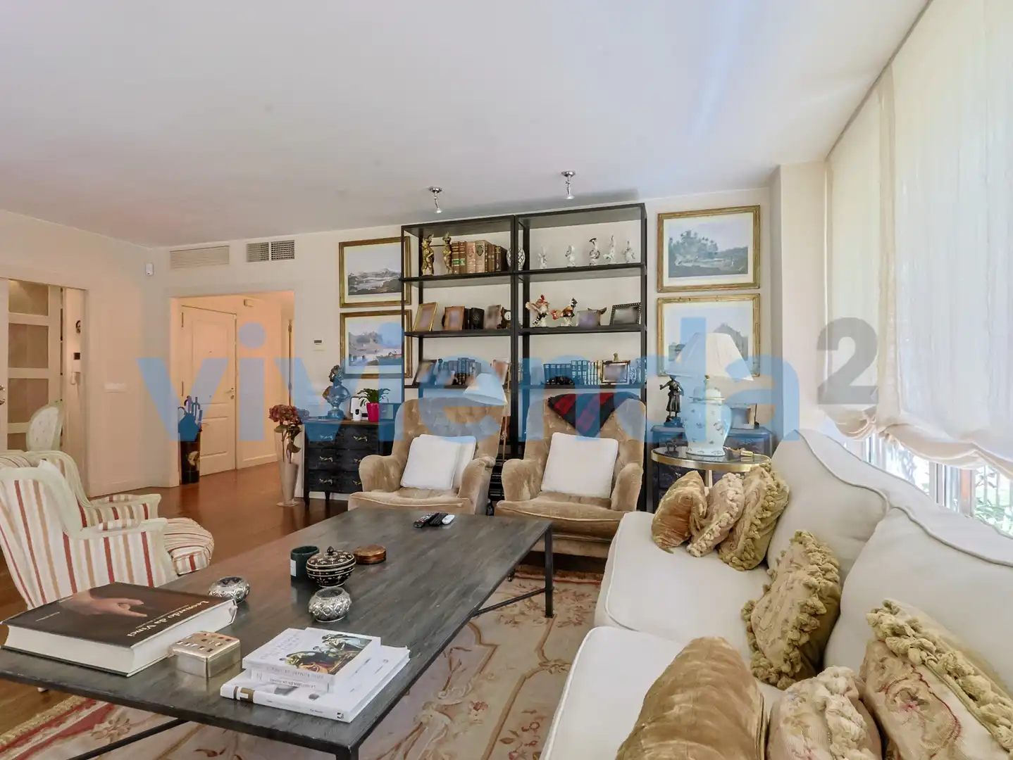 Living room of Flat for sale in Madrid  with Air Conditioner, Heating and Terrace
