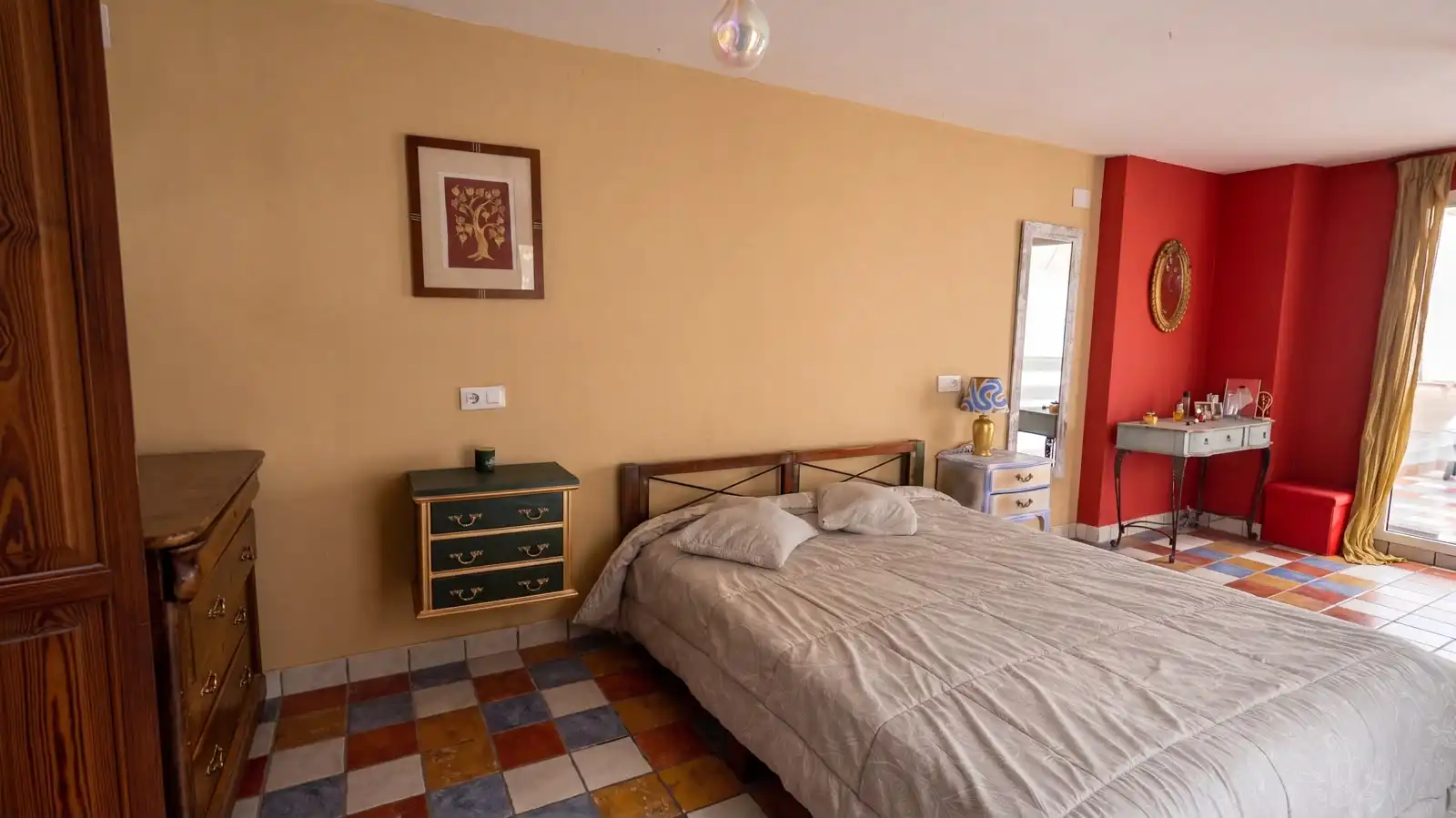 Schlafzimmer von Haus oder Chalet zum Verkauf in Pego mit Klimaanlage, Heizung und Terrasse