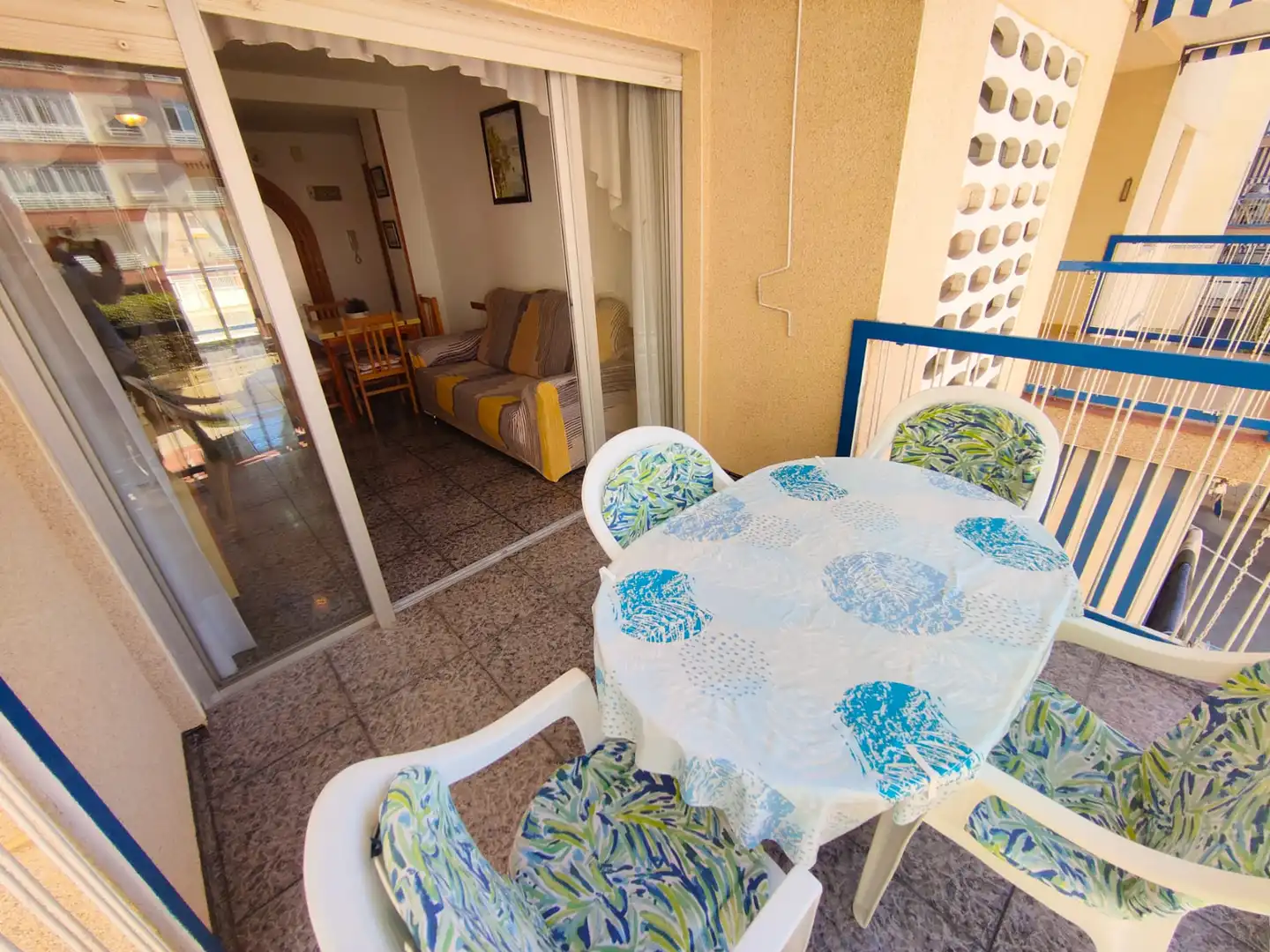 Balcony of Flat for rent in Santa Pola  with Air Conditioner, Heating and Terrace