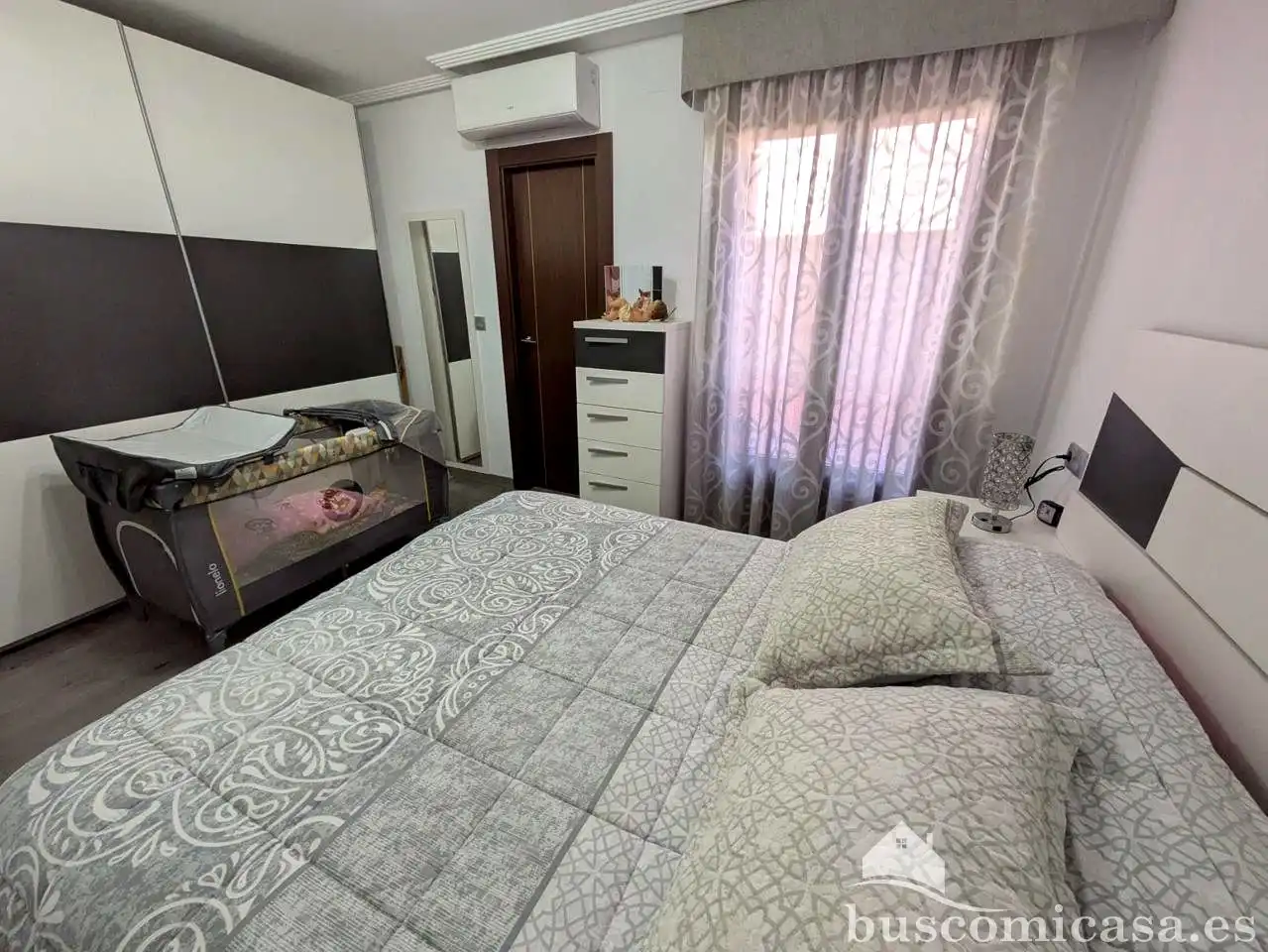Bedroom of Flat for rent in Linares  with Air Conditioner, Terrace and Furnished