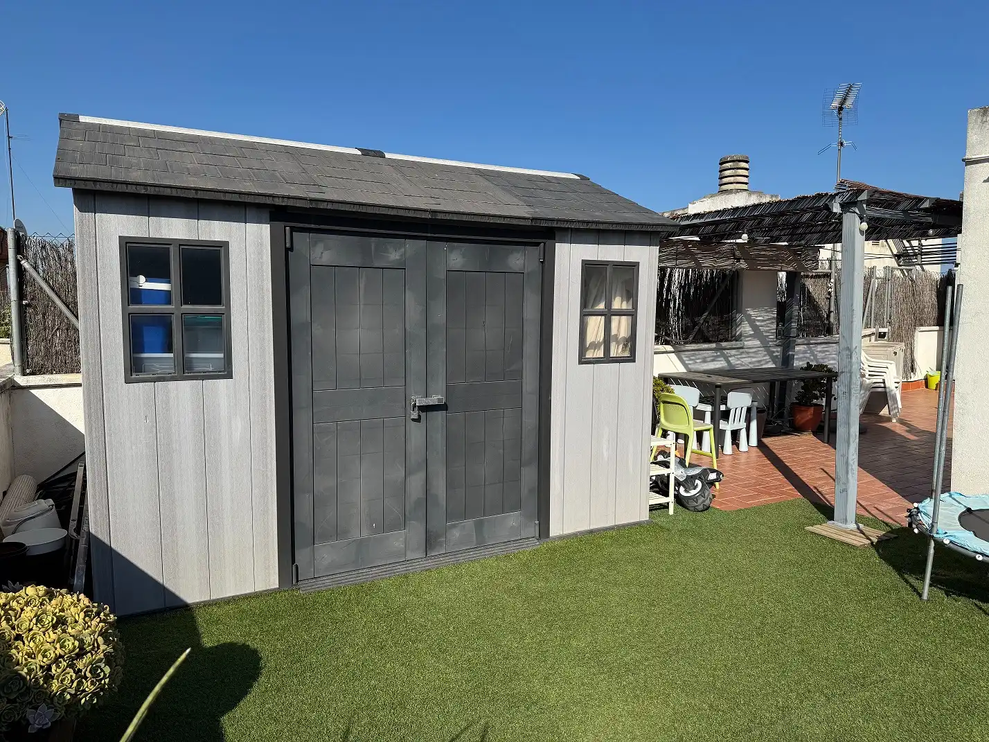 Vista exterior de Ático en venta en Barcelona con Aire acondicionado, Calefacción y Terraza