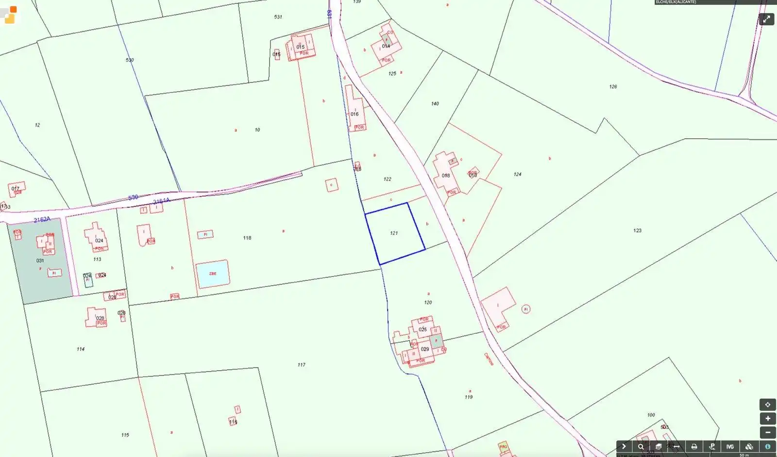 Terrain rustique à vendre à Partida Valverde Bajo, imagen 5