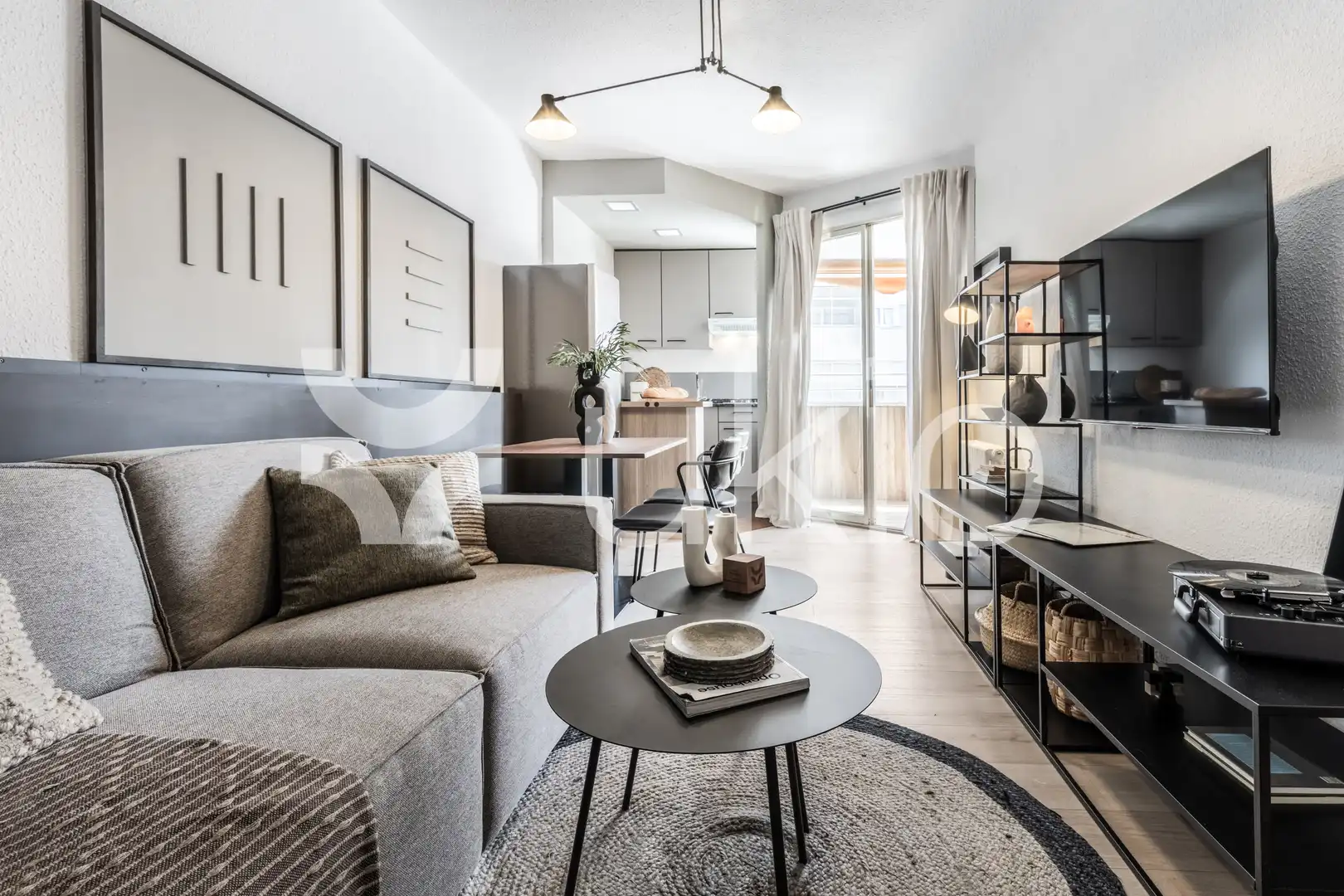 Appartement compact avec terrasse à louer à Calle de Orense, imagen 2