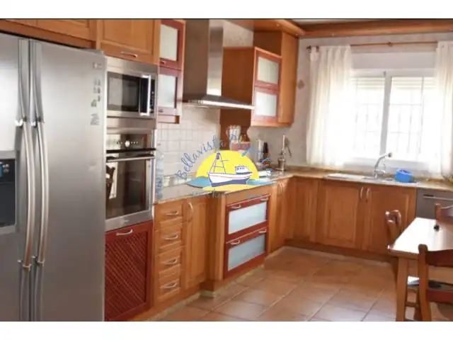 Cocina de Casa o chalet en venta en Mazarrón con Jardín privado, Terraza y Piscina