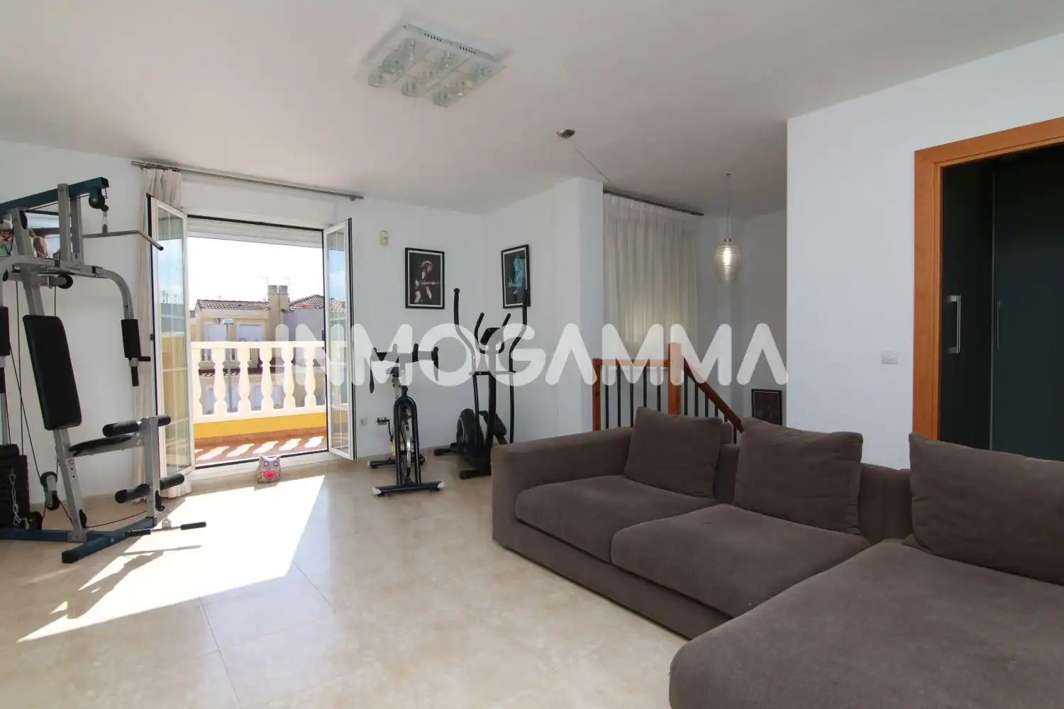 Sala de estar de Casa adosada en venta en Cullera con Terraza y Balcón