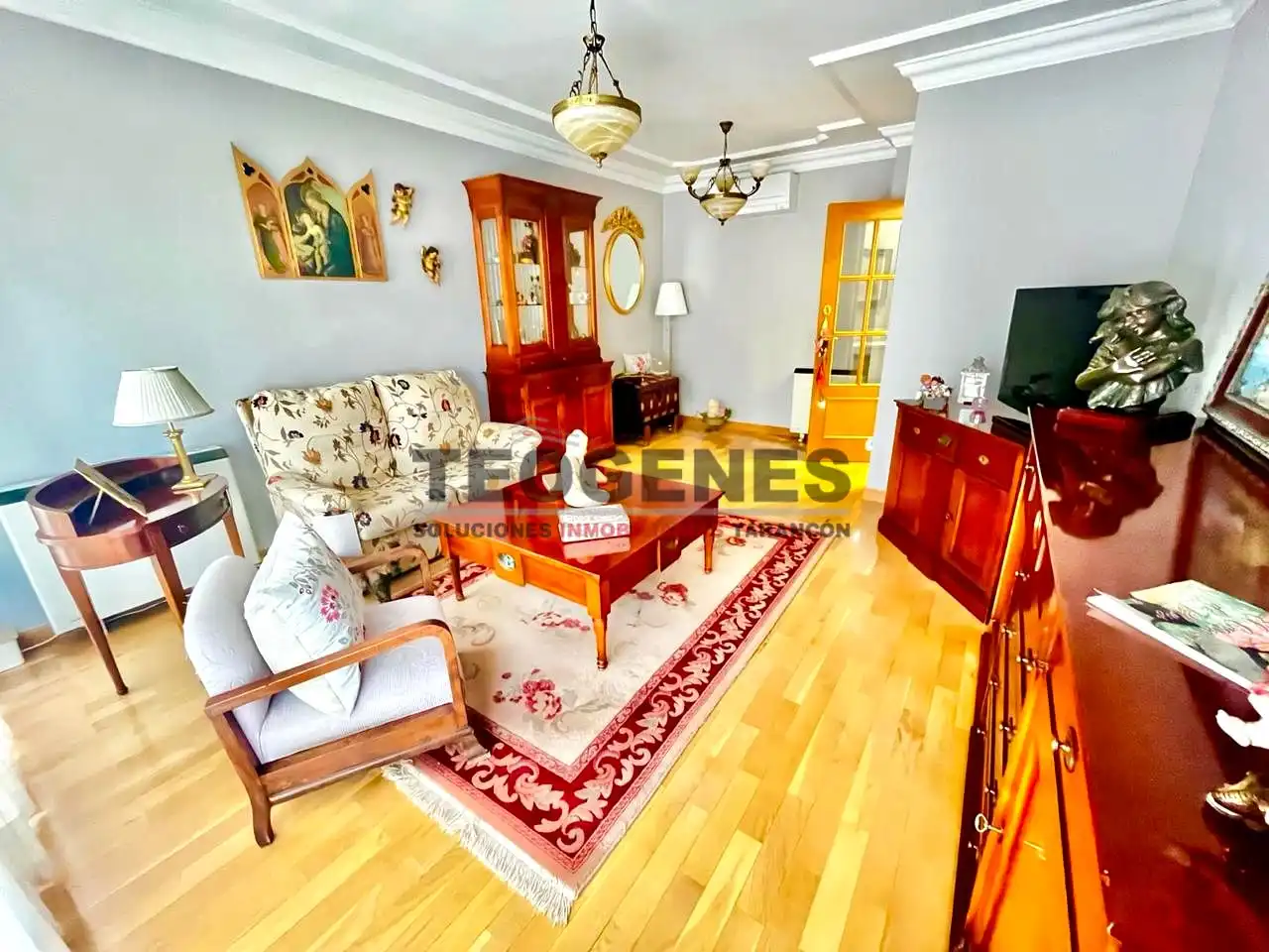 Wohnzimmer von Maisonette zum Verkauf in Tarancón mit Klimaanlage, Heizung und Terrasse