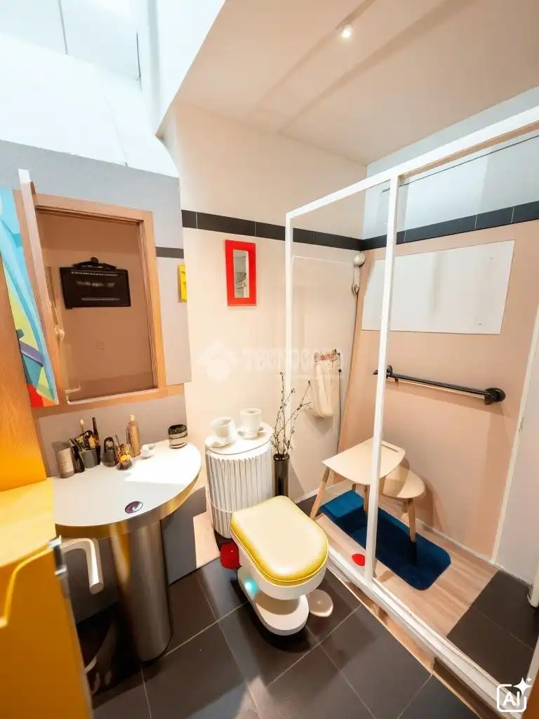 Bathroom of Flat for sale in Parla  with Air Conditioner, Heating and Parquet flooring