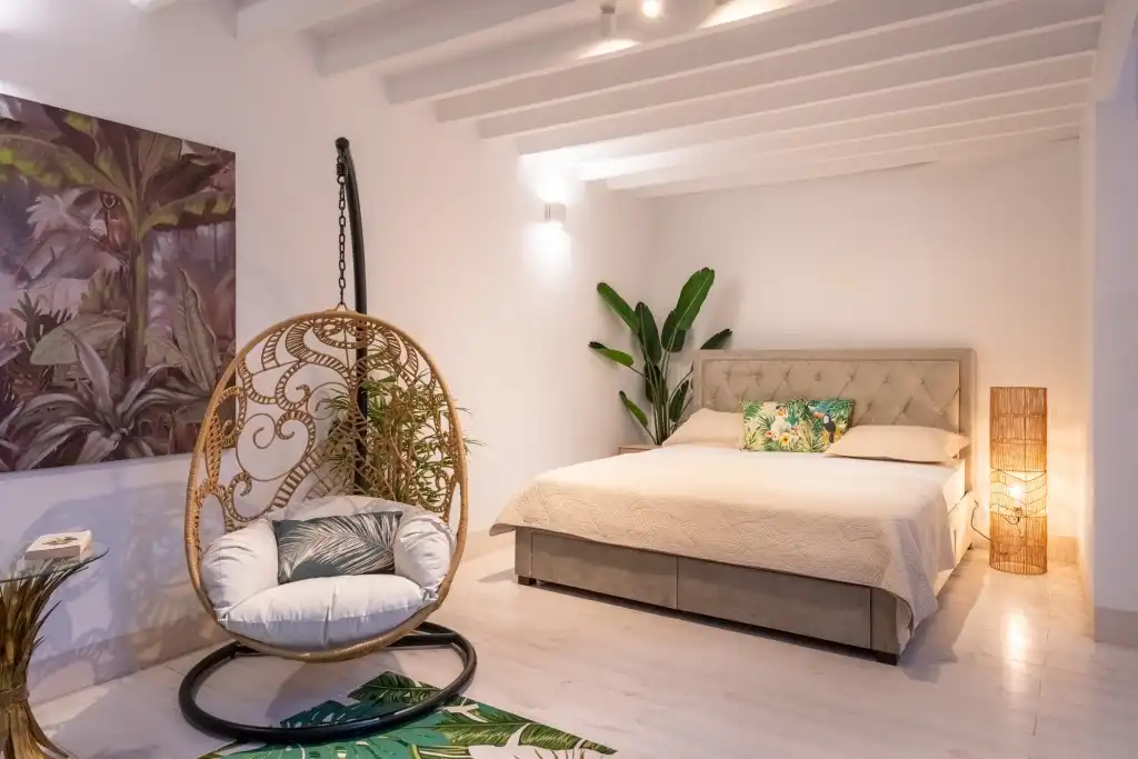 Habitación de Casa adosada en venta en  Palma de Mallorca con Aire acondicionado, Parquet y Terraza