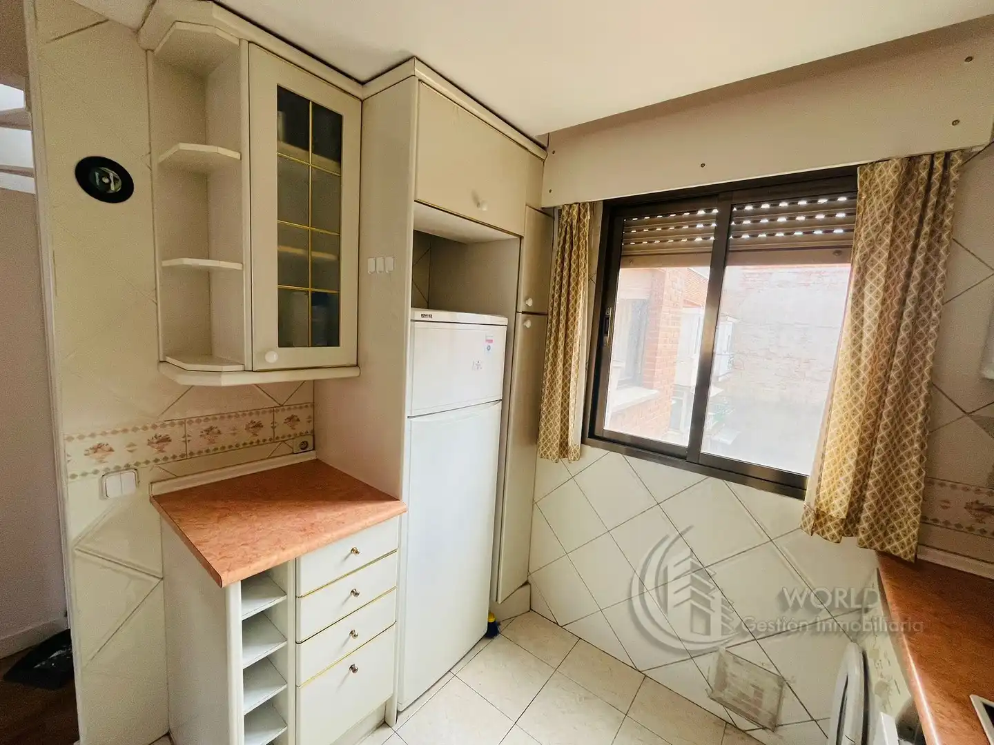 Kitchen of Attic for rent in Madrid  with Air Conditioner, Heating and Terrace