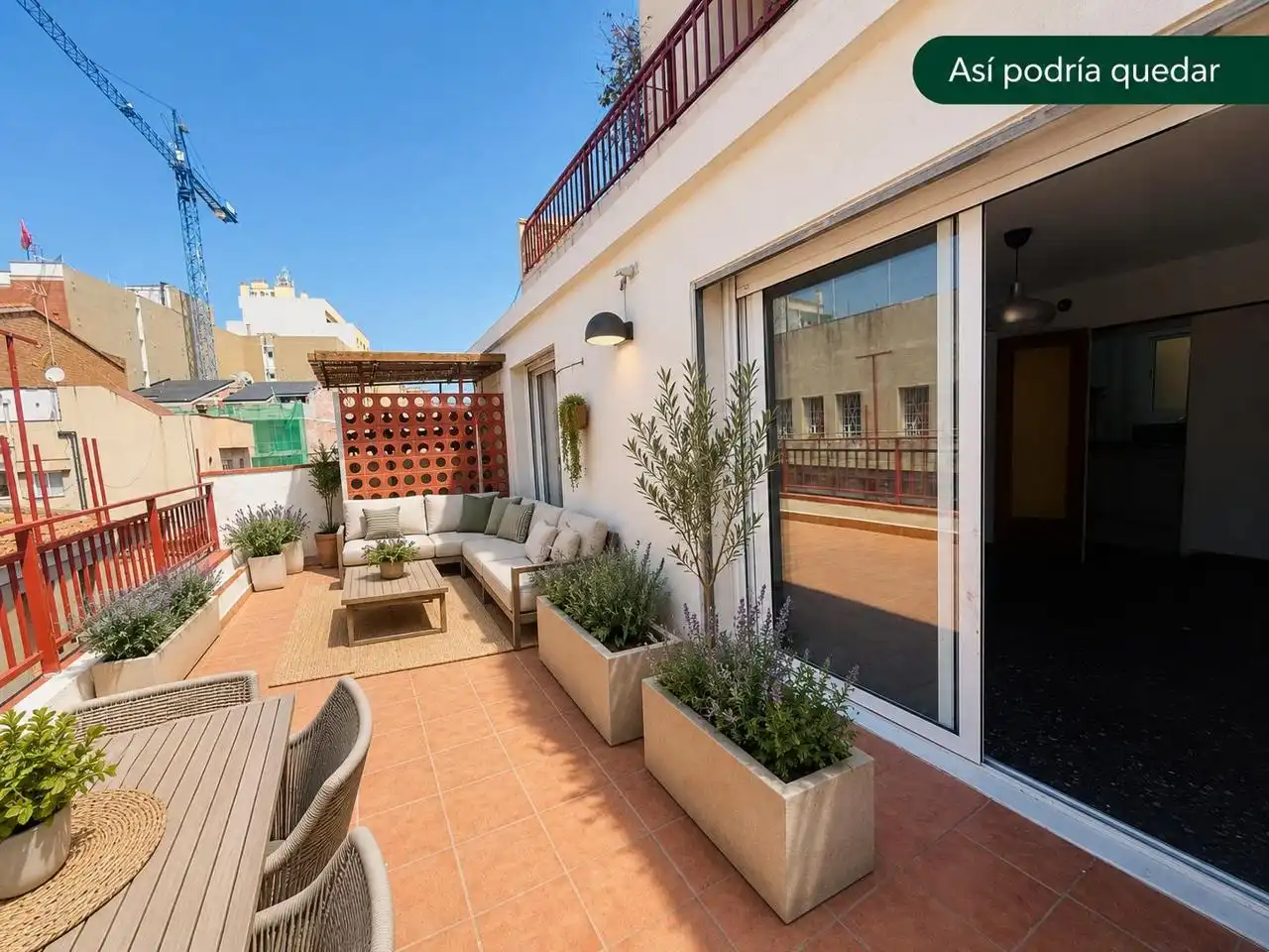 Terrassa de Àtic en venda en Badalona amb Aire condicionat i Terrassa