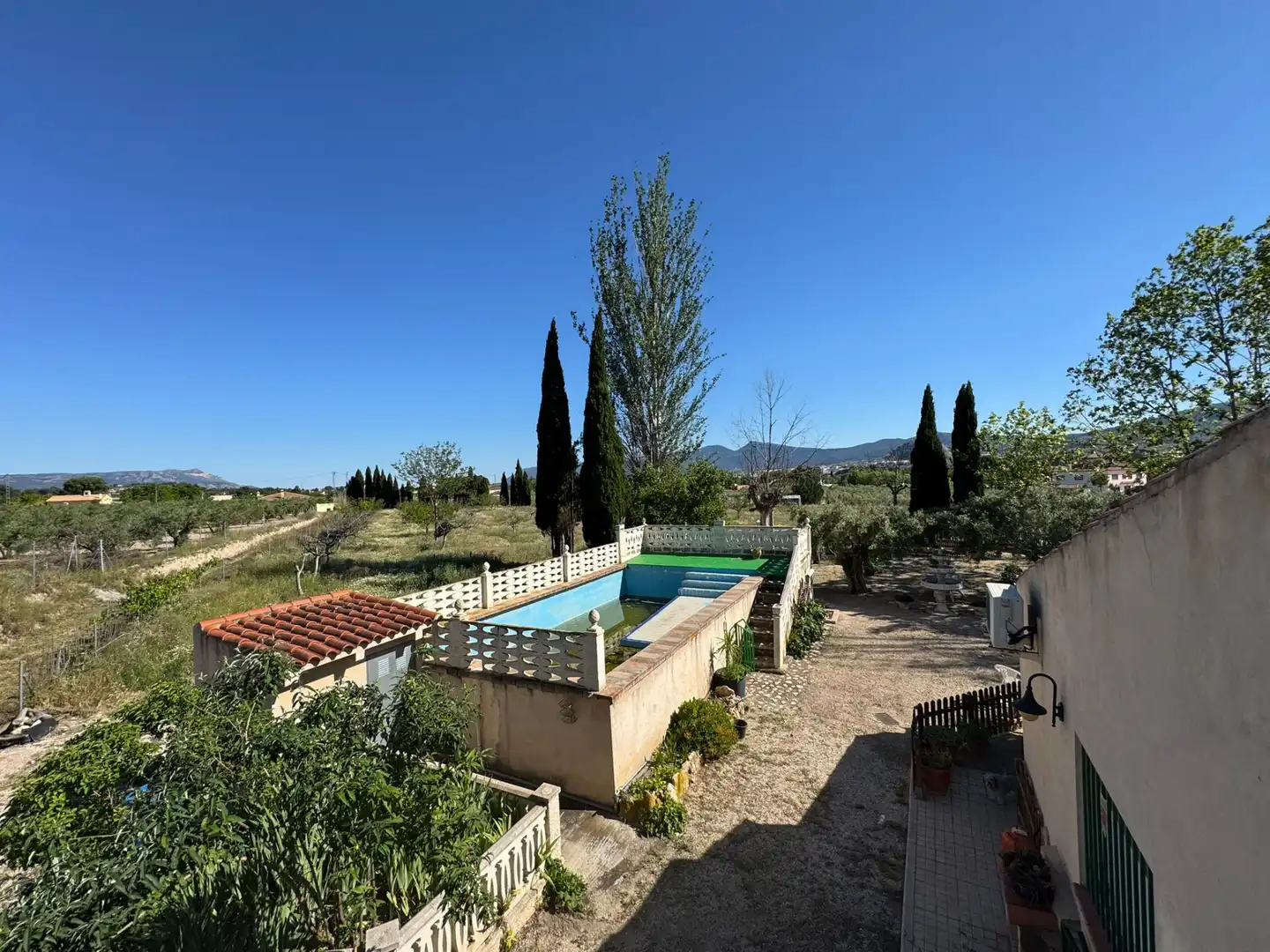 Jardín de Casa o chalet en venta en Onil con Aire acondicionado, Jardín privado y Piscina
