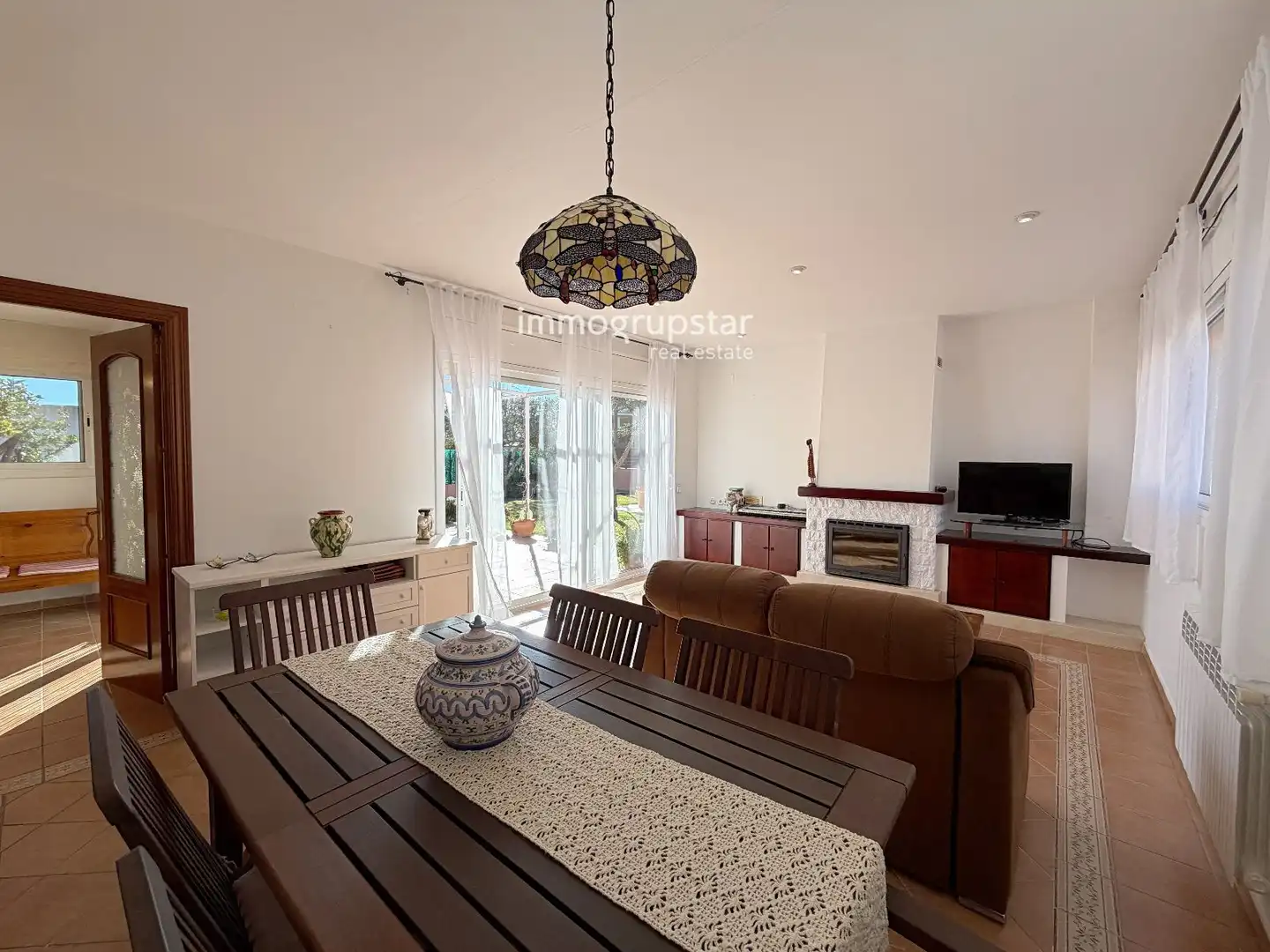 Living room of Houses for sale in Calonge i Sant Antoni  with Air Conditioner, Heating and Terrace