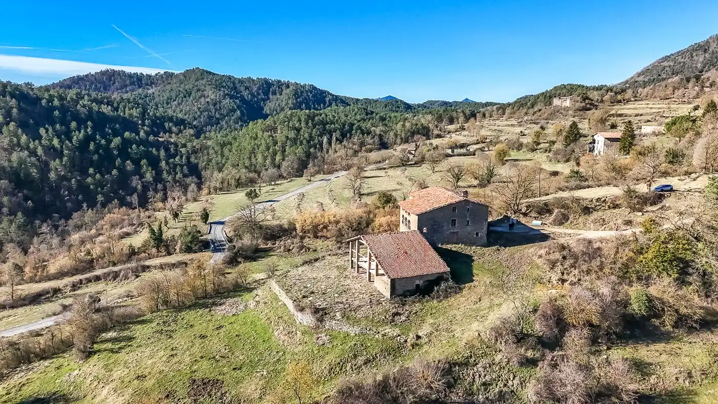 Finca rústica en venta en Les Llosses con Jardín privado