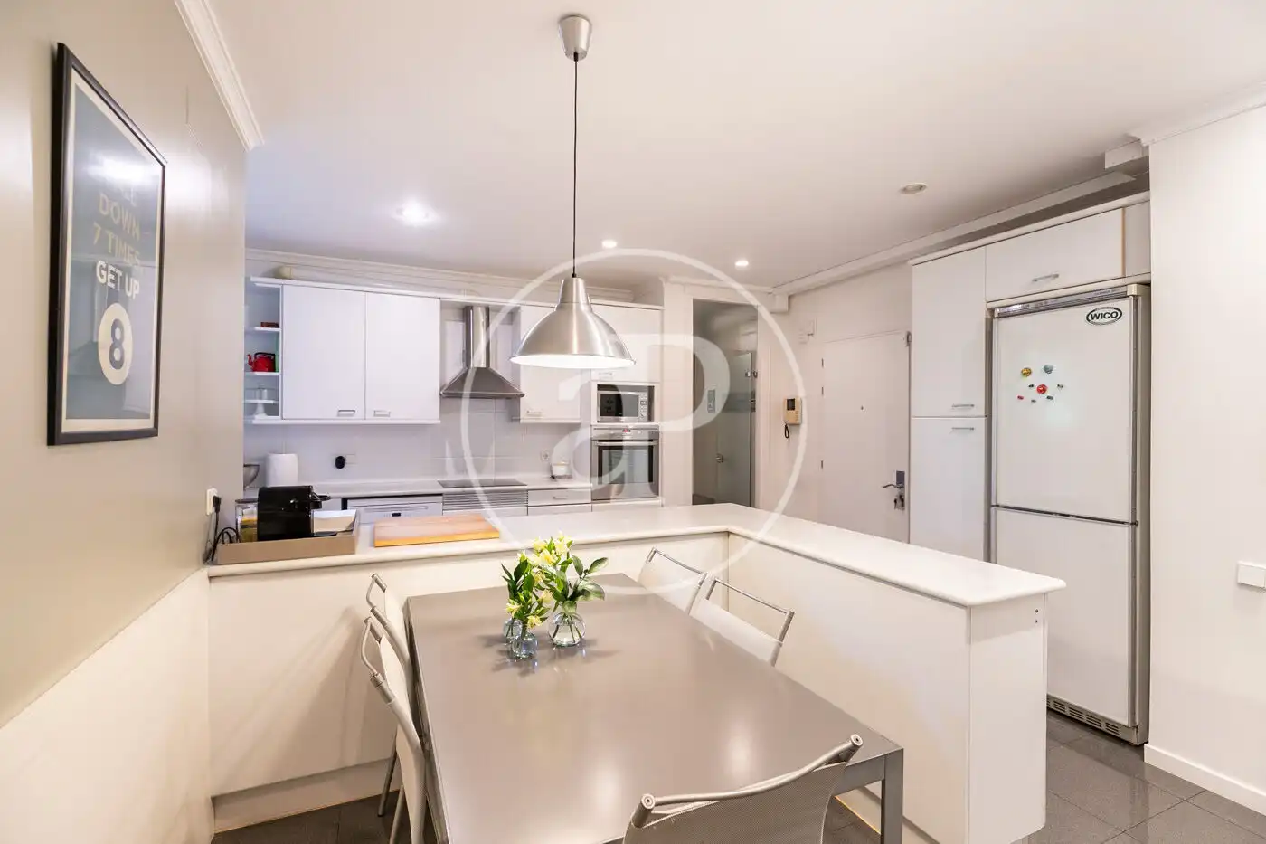 Cocina de Piso en venta en Barcelona con Aire acondicionado, Calefacción y Jardín privado