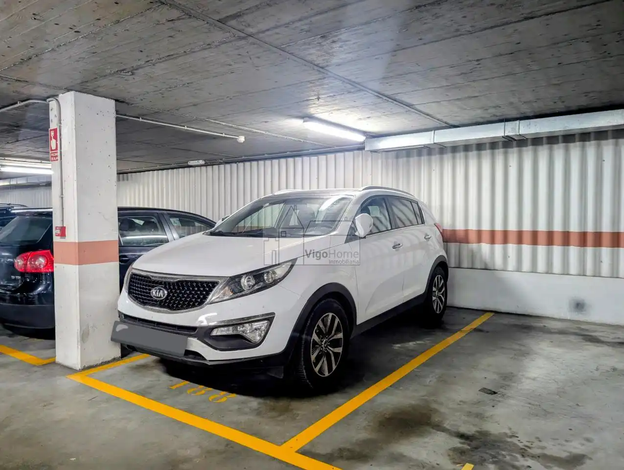 Parking of Flat for rent in Vigo   with Heating and Furnished