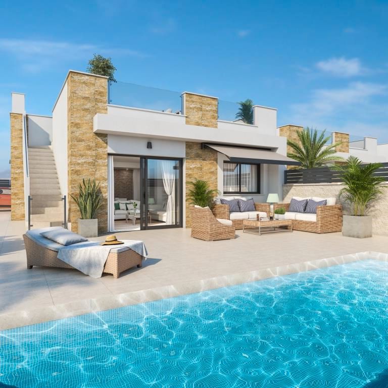 Exterior view of Single-family semi-detached for sale in Elche / Elx  with Air Conditioner, Private garden and Terrace