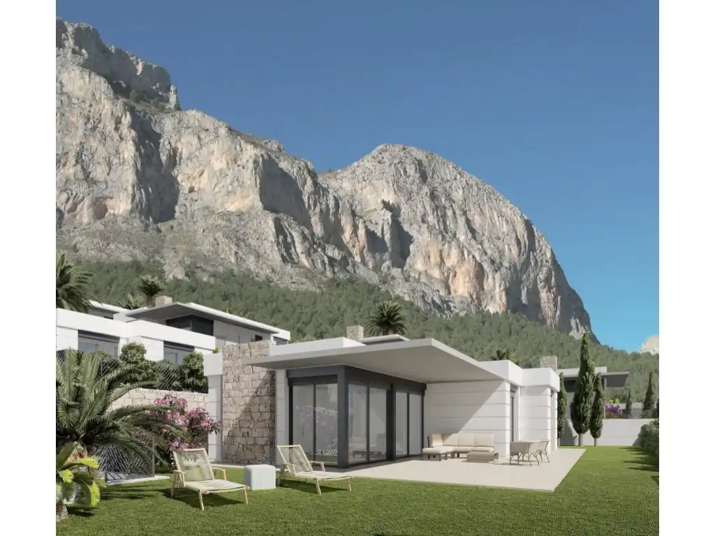 Jardí de Casa o xalet en venda en Polop amb Jardí privat