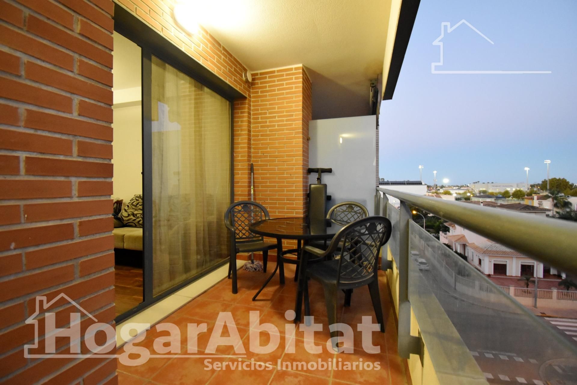 Terrace of Flat for sale in Oliva  with Air Conditioner, Heating and Terrace