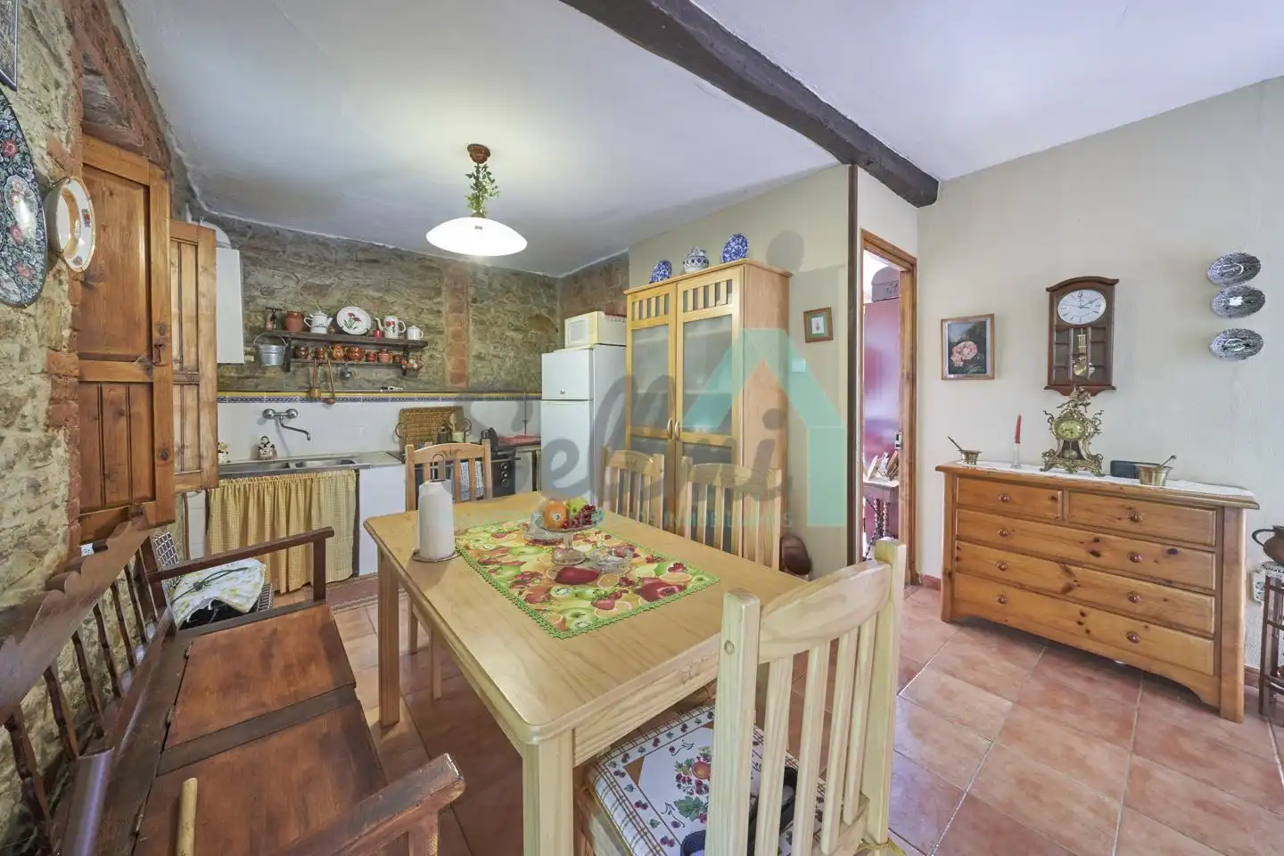 Kitchen of Houses for sale in Langreo  with Private garden and Balcony