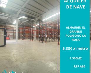 Aparcament de Nau industrial de lloguer en Alhaurín El Grande