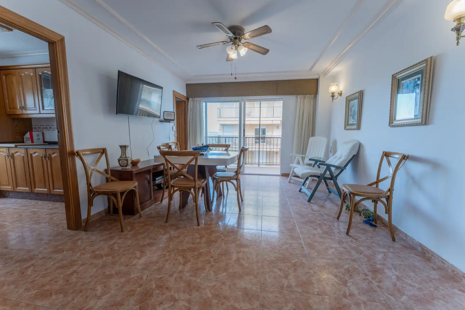 Esszimmer von Wohnung zum Verkauf in Elche / Elx mit Heizung, Terrasse und Möbliert