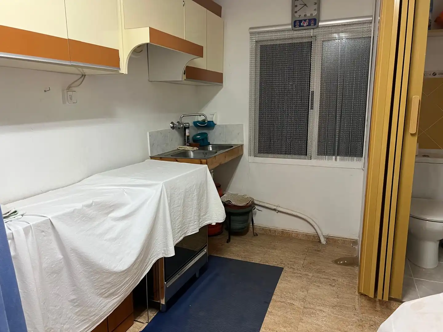 Cocina de Casa adosada en venta en Caudete de las Fuentes con Calefacción, Terraza y Amueblado