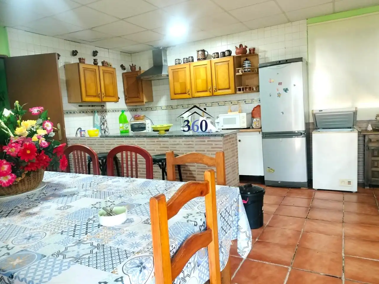 Cocina de Finca rústica en venta en Alcuéscar