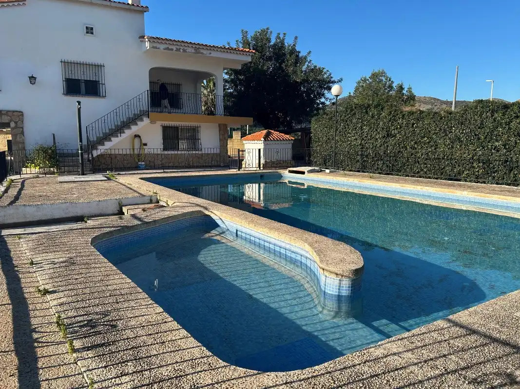 Piscina de Casa o xalet en venda en Gandia amb Aire condicionat, Jardí privat i Terrassa