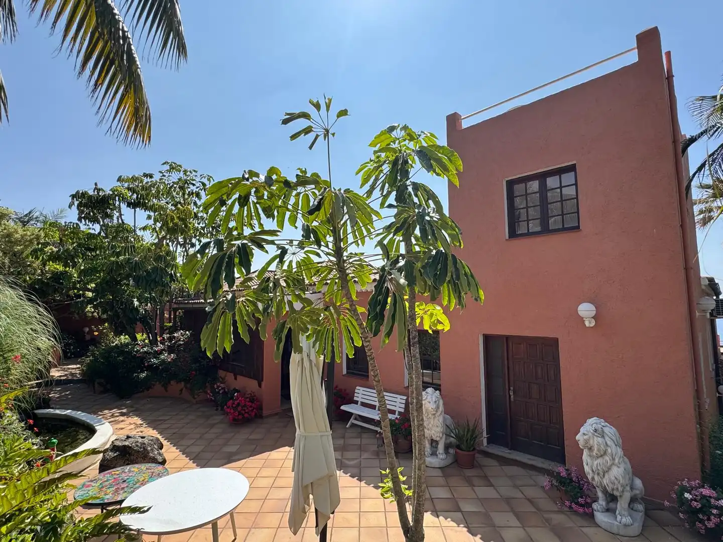 Garden of Houses for sale in Tacoronte  with Private garden, Parquet flooring and Terrace