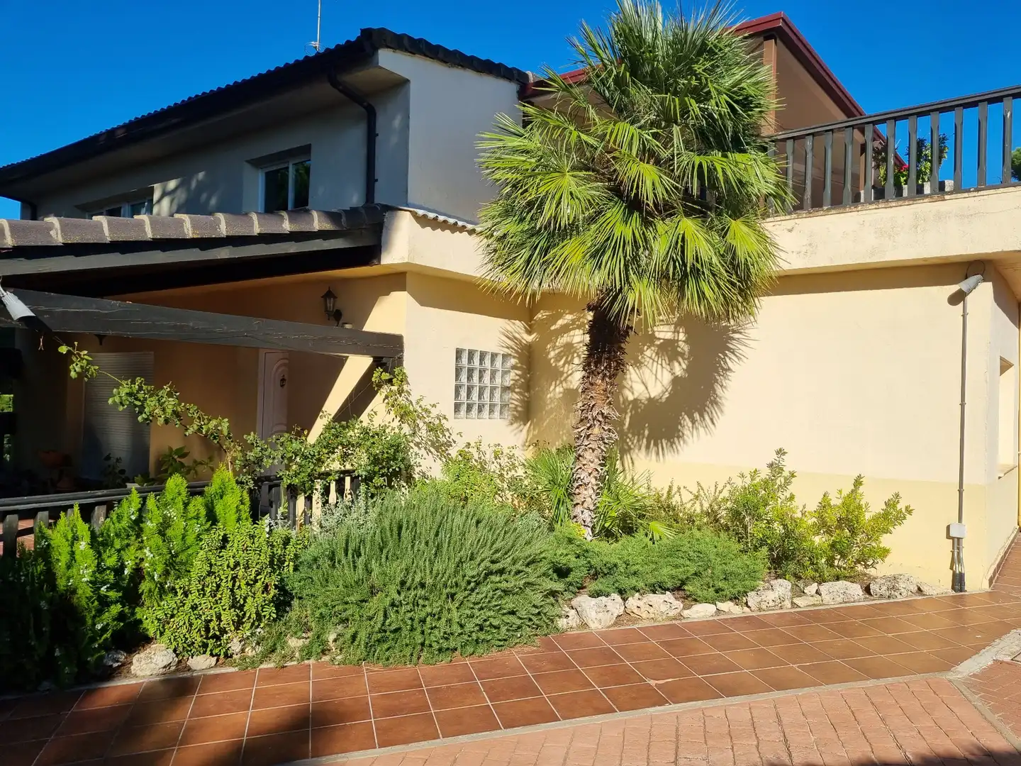 Garden of Houses for sale in Laguna de Duero  with Terrace, Storage room and Swimming Pool