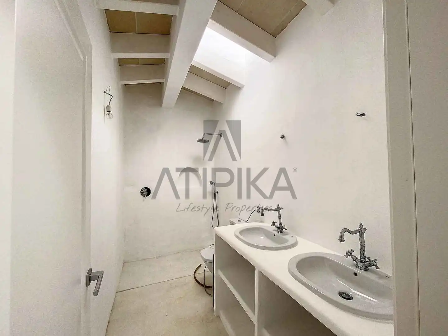 Badezimmer von Country house zum Verkauf in Alaior mit Heizung, Terrasse und Schwimmbad